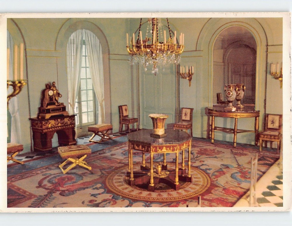 Postcard Salon d'Attente Musée National de Malmaison Rueil-Malmaison France