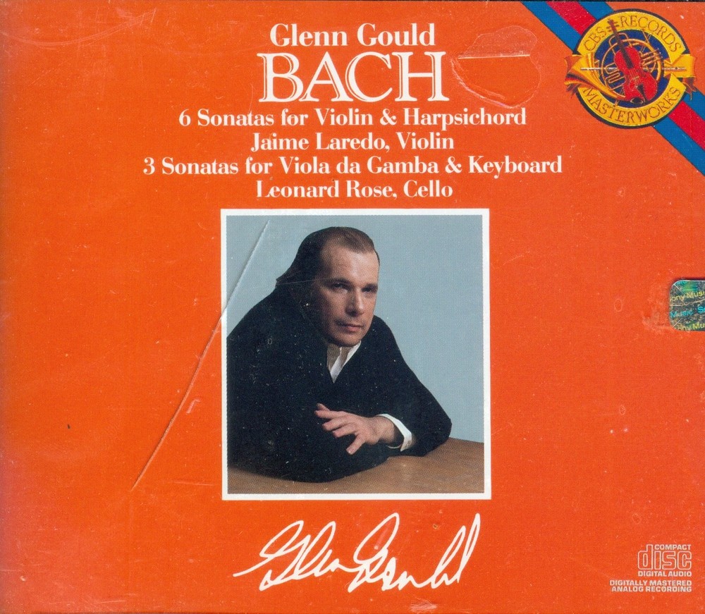 Bach; Gould, Glenn; Laredo, 3 Sonatas for Viola Da Gamba & Key, audioCD