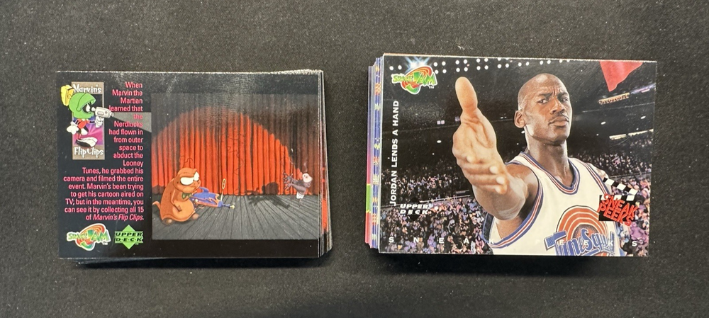 Space Jam 1996 UD Complete 90-Card Set with 60 Base & 30 Inserts  