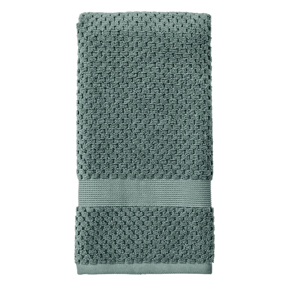Better Homes & Gardens Soft Popcorn Texture Hand Towel, Nimbus Blue