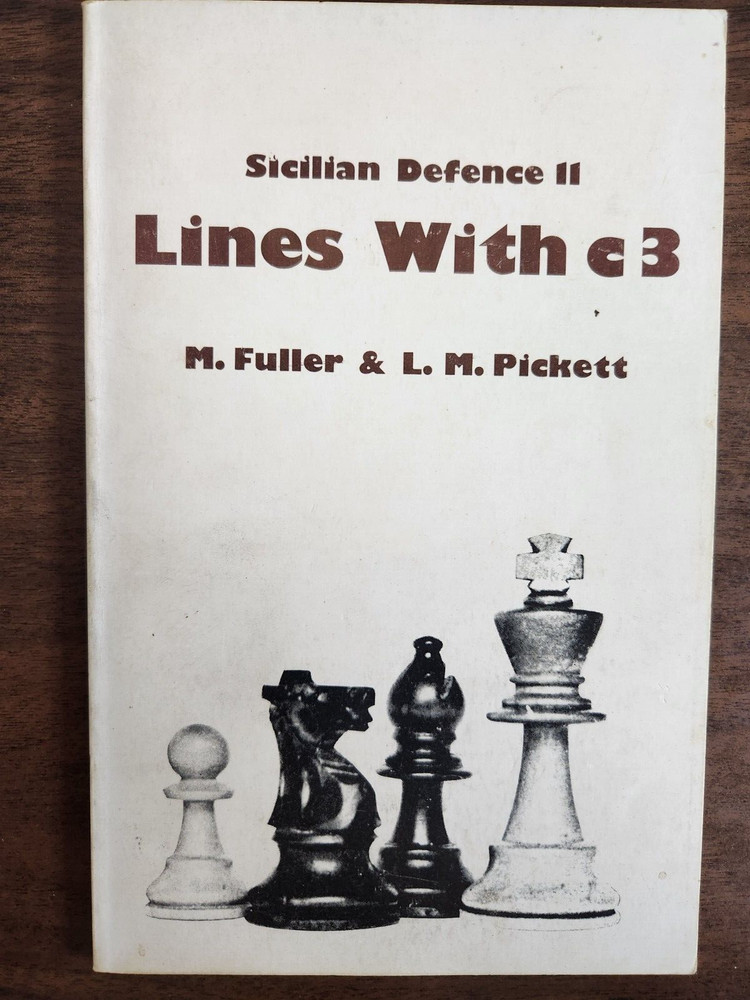 chess opening Sicilian c3 best play tree game fragments paperback