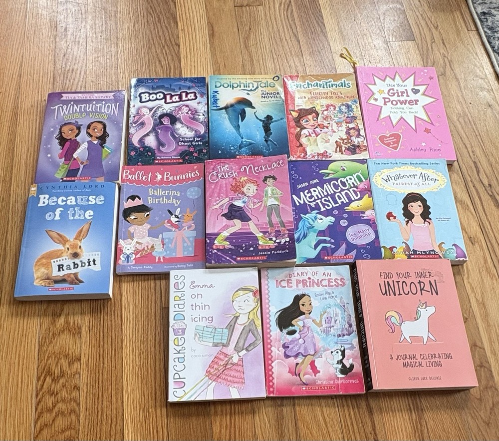 Lot Of 13 Mixed Preowned Children Chapter Books