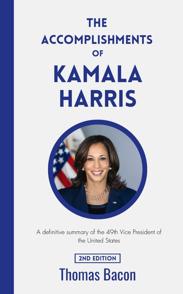 The Accomplishments of Kamala Harris: Gag Gift Book