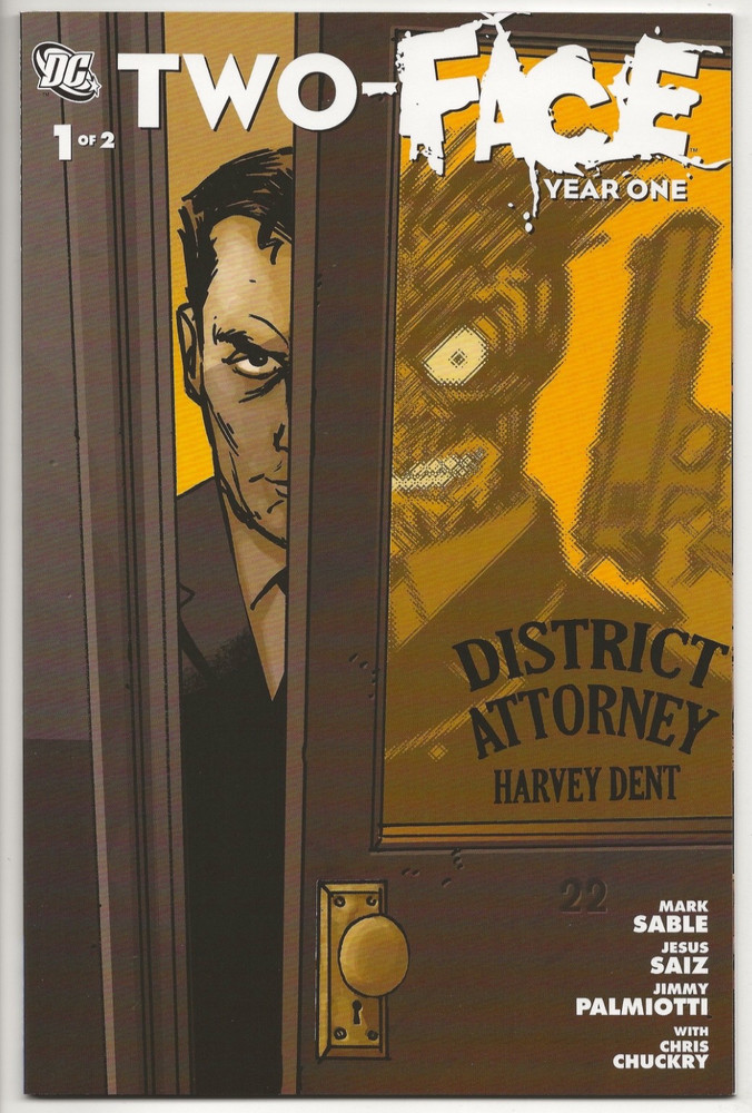 DC Comics TWO-FACE YEAR ONE #1 first printing Cover A