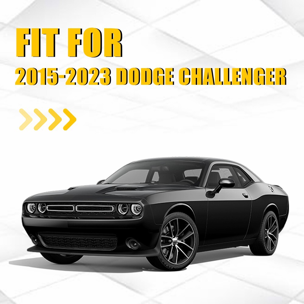 Challenger Tail 15-23 Light Side Marker PreCut Rear Overlay Vinyl Tint