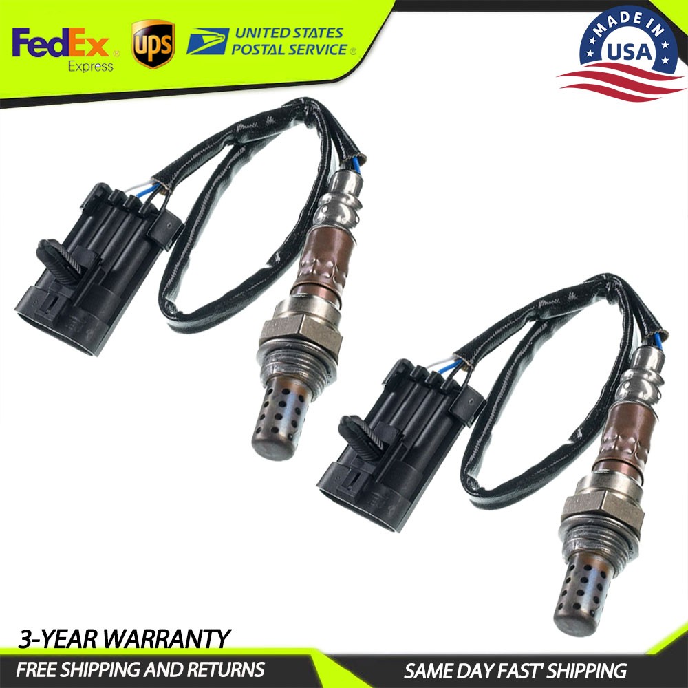 2X Upstream & Downstream O2 Oxygen Sensor For Buick Chevrolet GMC Isuzu 234-4012