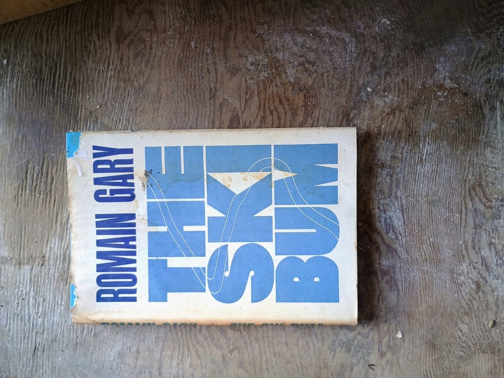 Romain Gary The Ski Bum Fiction Hardcover Novel in English for Adults