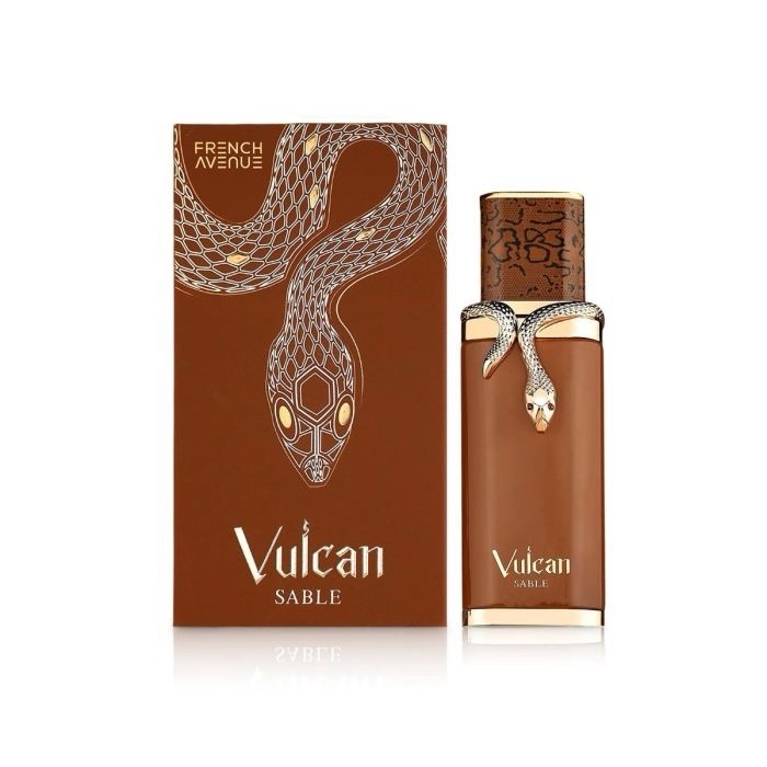 Vulcan Sable Eau De Parfum By French Avenue Fragrance World 100ml 3.4 FL OZ.