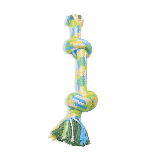 Mammoth Pet Products Braidys Rope Bone Dog Toy Assorted