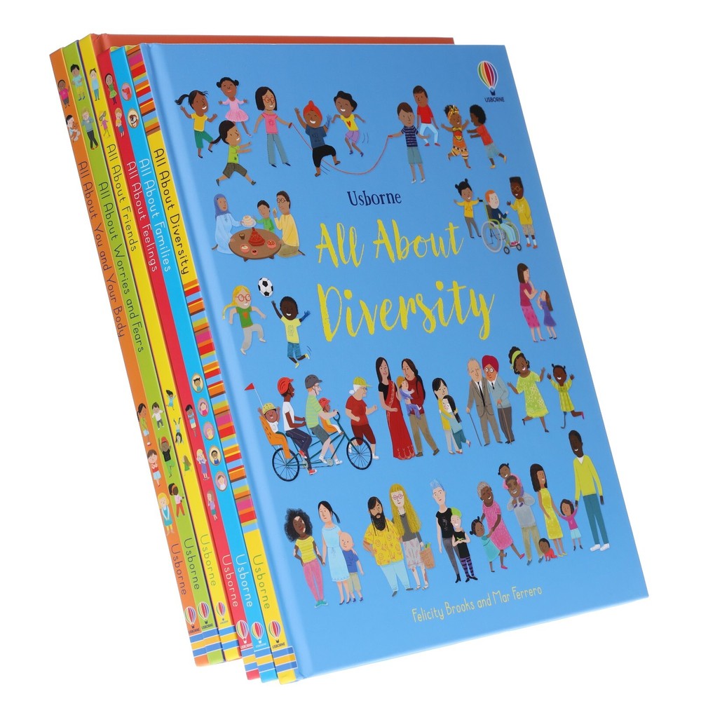 Usborne All About Series By Felicity Brooks: 6 Books Collection  - Ages 3-8 - HB