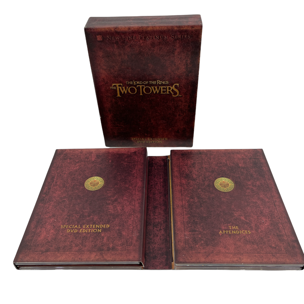 The Lord Of The Rings The Two Towers Special Extended DVD Edition 4 Disc Box Set