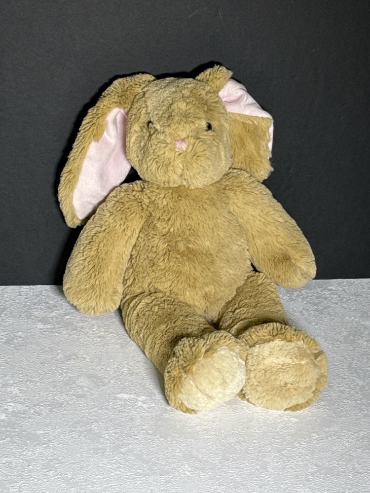 Build-A-Bear Bunny Rabbit Easter Brown Floppy Ears Plush Toy 2020  18”