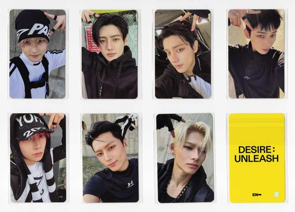 ENHYPEN - DESIRE : UNLEASH [MAKESTAR] 2nd LUCKY DRAW EVENT EXCLUSIVE PHOTOCARD