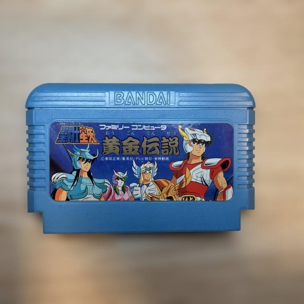 Saint Seiya Ogon Densetsu Golden Legend 1 Japan Famicom FC Cartridge Only