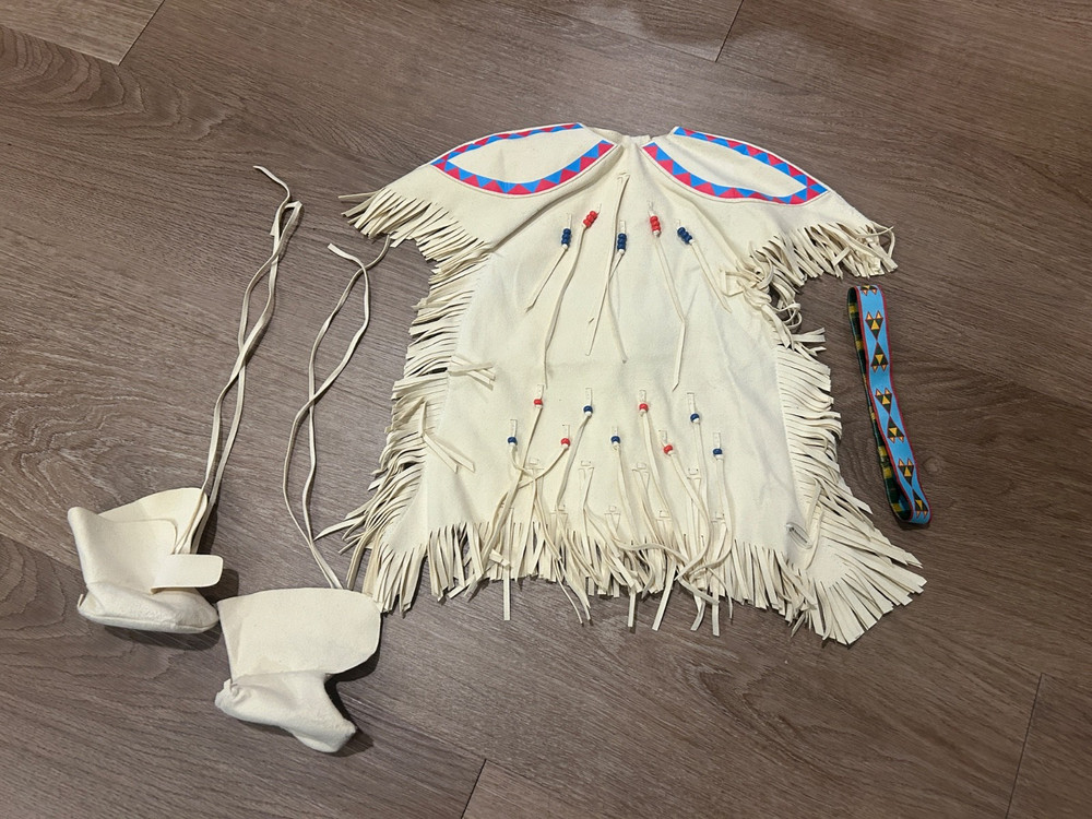 American Girl Doll Kaya's White Trading Dress Outfit