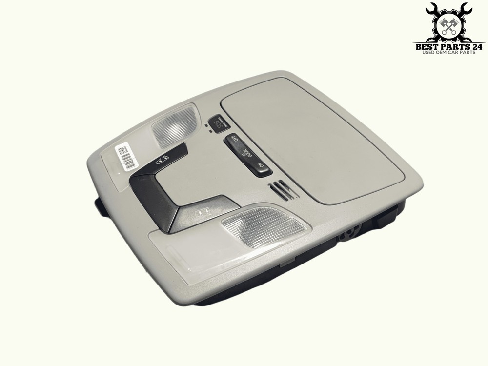 OEM TOYOTA SIENNA 2018-20 FRONT OVERHEAD CONSOLE DOME MAP LIGHT LAMP SWITCH GRAY