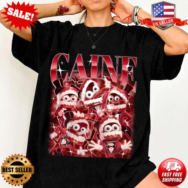 Caine The Amazing Digital Circus Bootleg Shirt, Anime T-Shirt | S-5XL