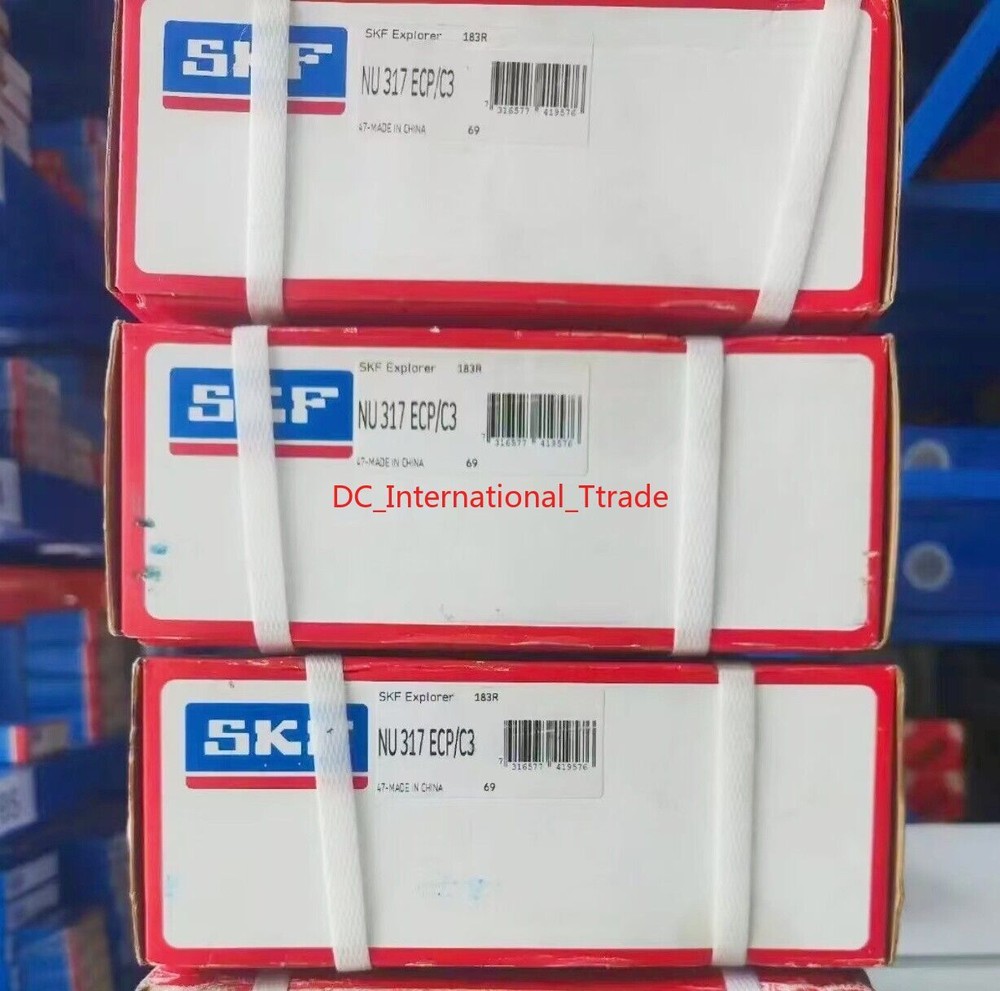 NEW SKF NU 317 ECP/C3 single row cylindrical roller bearings 1PCS #PA