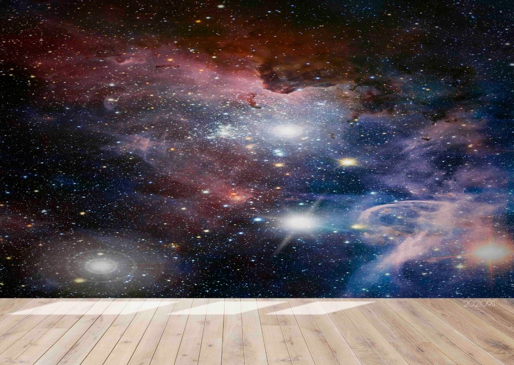 3D Space Star Planet Wall Murals Wallpaper Murals Wall Sticker 56