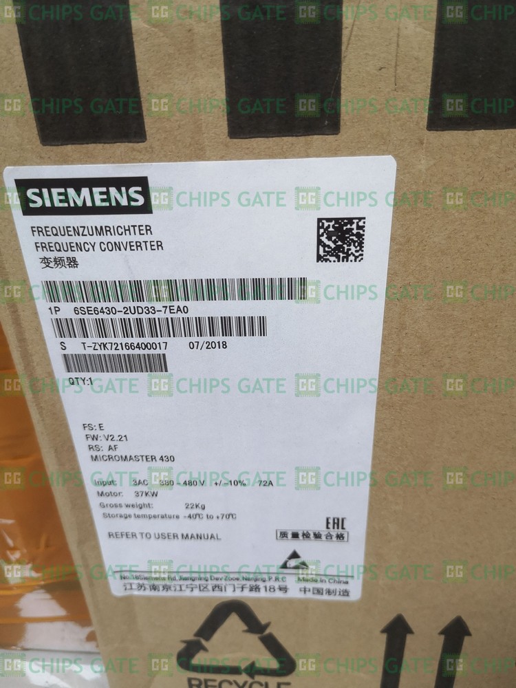 1pcs Siemens 6SE6430-2UD33-7EA0 new 6SE6 430-2UD33-7EA0