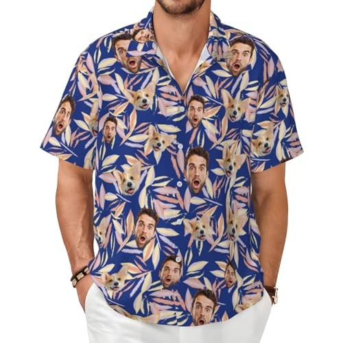 Personalized Hawaiian Shirt Tropical Beach Vacation Aloha Summer Gift