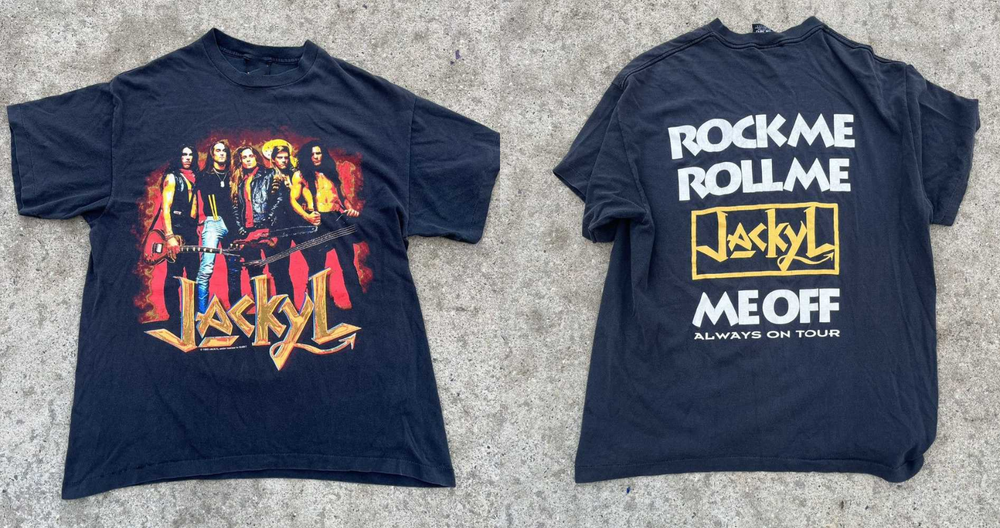 Vintage GIANT 1993 Jackyl Band Unisex T-Shirt Size S-5XL BO2581