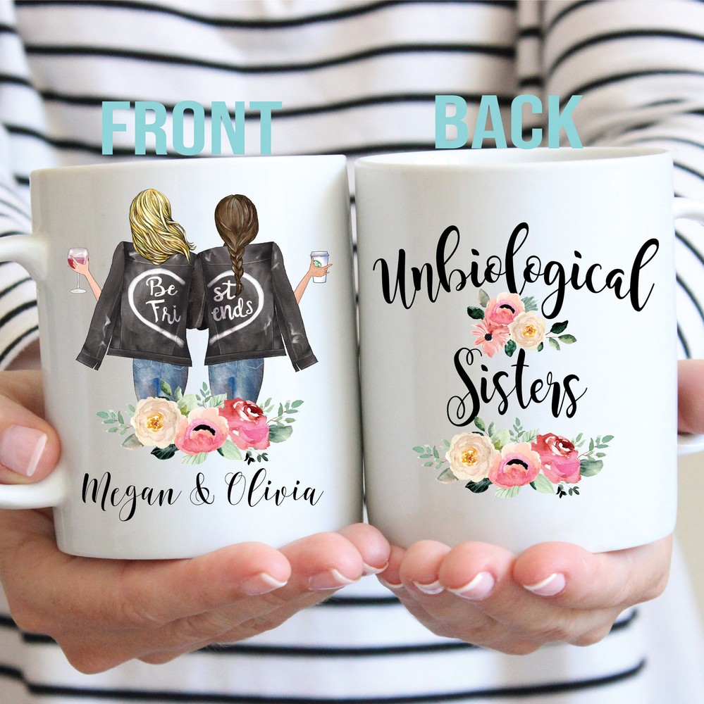 Custom Gift For Best Friend Custom Bff Mug Moving Away Gift Long Distance Friend