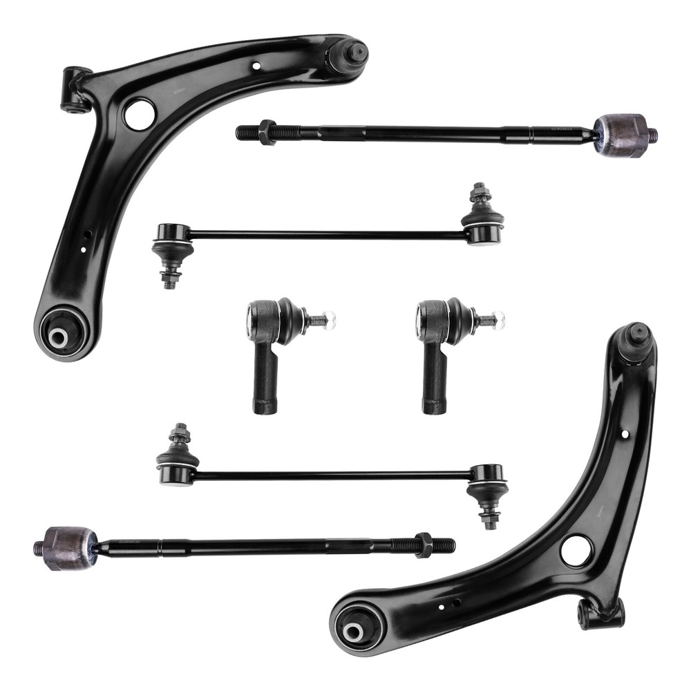 8pcs Front Control Arm Ball Joint Suspension Kit for 2008-2017 Mitsubishi Lancer