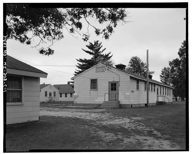 Photo:Fort McCoy Sparta Wisconsin 1940s Building T-635 Military Barracks