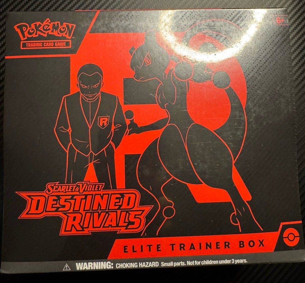 Pokémon TCG Destined Rivals Elite Trainer Box ETB - Factory Sealed