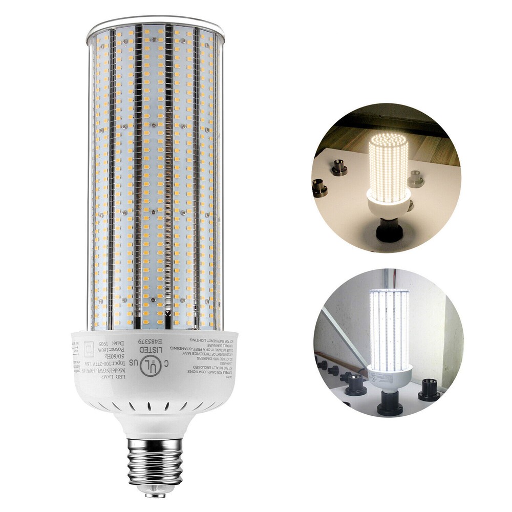 160W LED Corn Cob Bulb for Gas Station Warehouse Airport Store Large Area Light