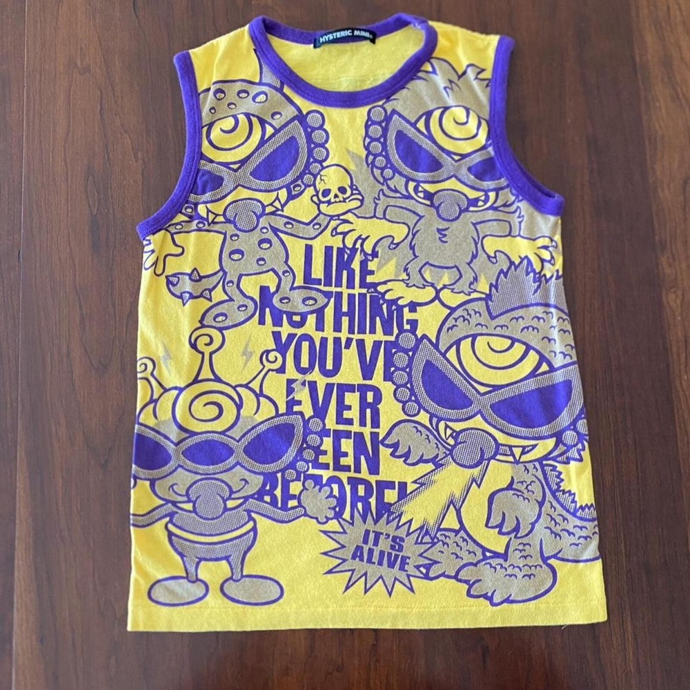 Hysteric glamour alien monsters tank top