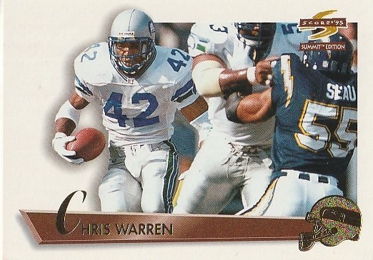 1995 Summit #91 Chris Warren