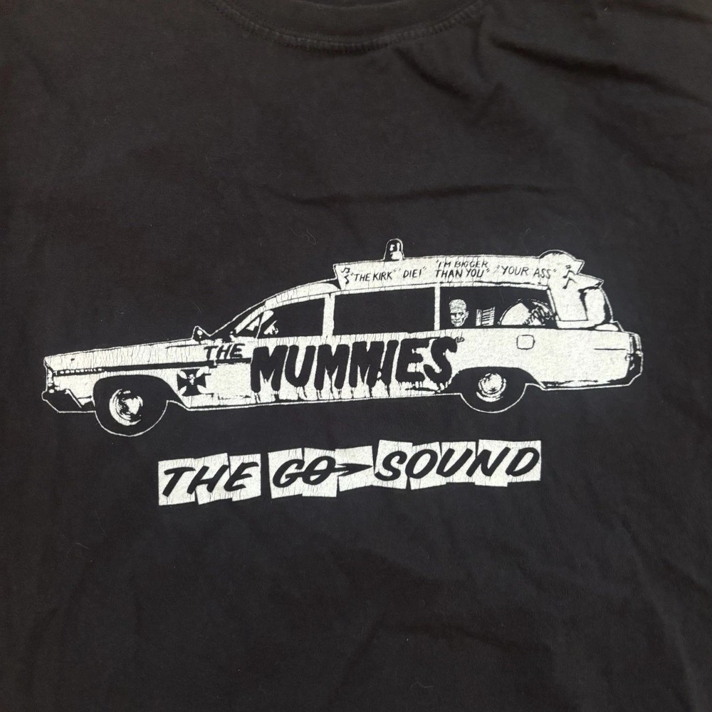 The Mummies The Go Sound Garage Rock Band T Shirt Full Size S-5XL