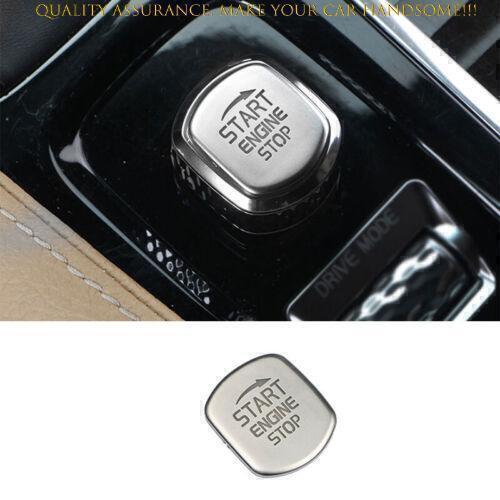 Volvo V90 2017-2024 Matte Silver Start Button Cover One-Click Upgrade