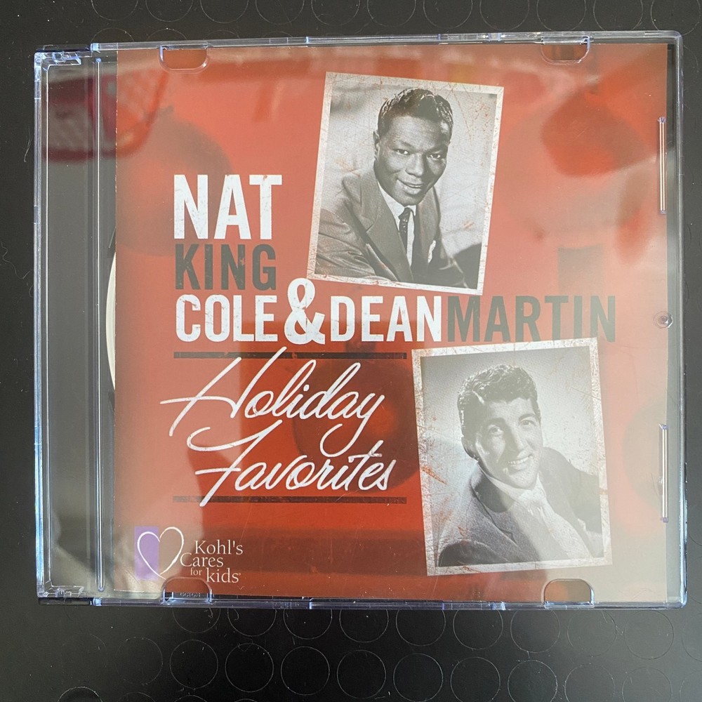 Nat King Cole & Dean Martin – Holiday Favorites CD 2008 Christmas Vocal Pop