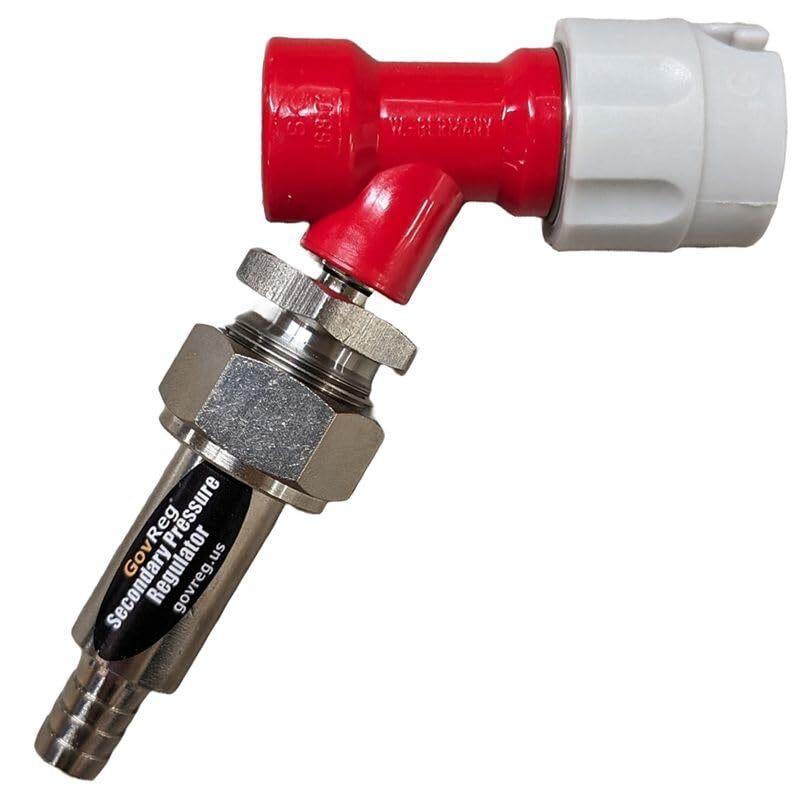 GovReg with CMB Gas Pin Lock Disconnect - Pin Lock for Pressure Regulator wit...
