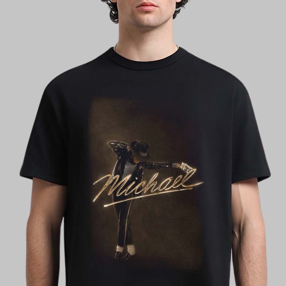 Michael-Jackson! Michael Exclusive Movie Theater Merchandise T-Shirt