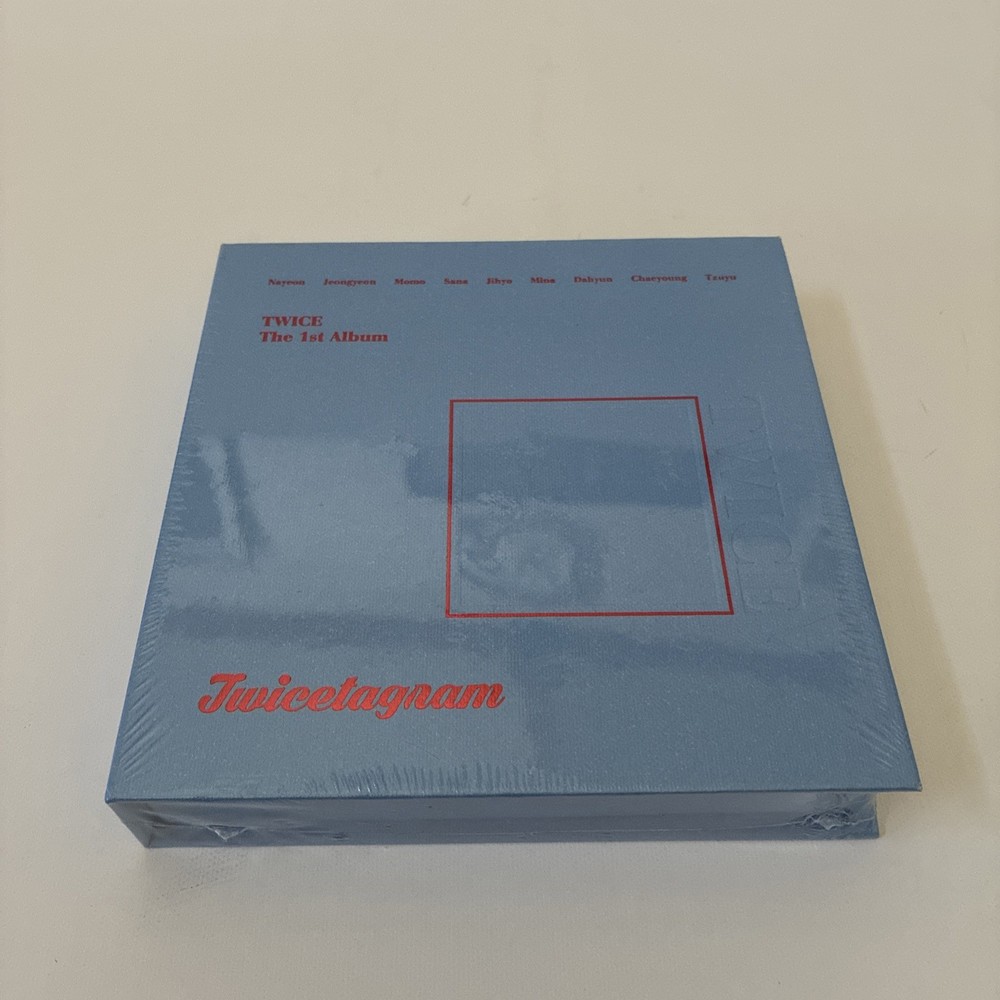 Twice Twicetagram (1st Album) - Blue Ver. (CD + 108pg Photobook, E, 2017) NEW
