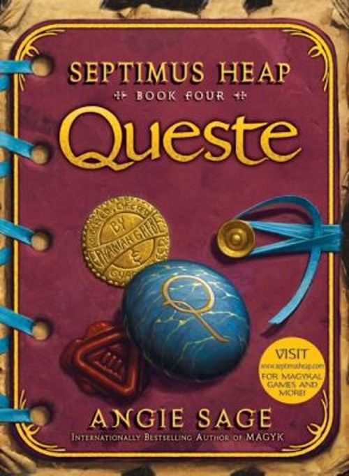 Septimus Heap, Book Four: Queste Hardcover Angie SageFree US Delivery | ISBN:0060882077