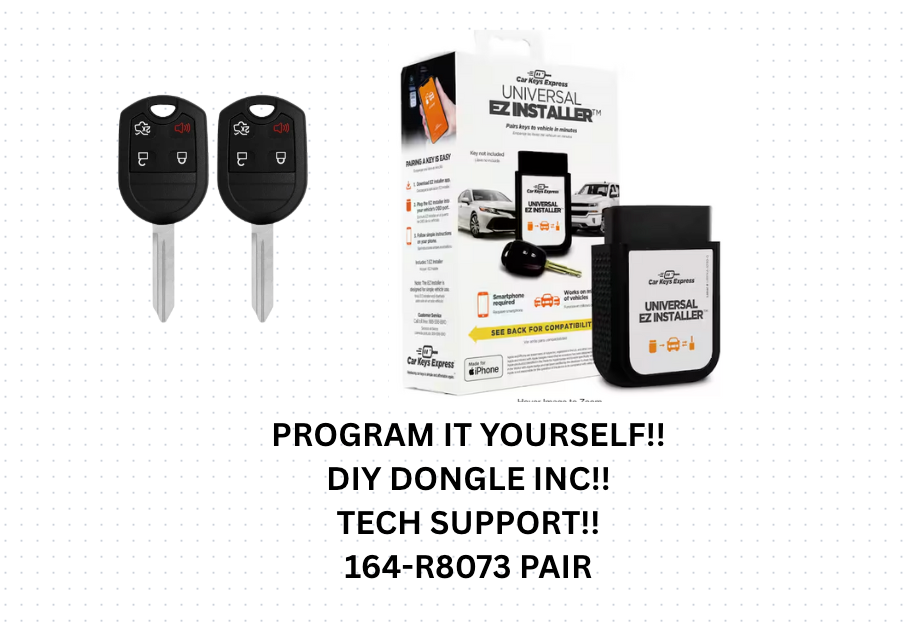 FORD REMOTE KEY DIY BUNDLE, CWTWB1U793 164-R8073 TOOL INCLUDED!!