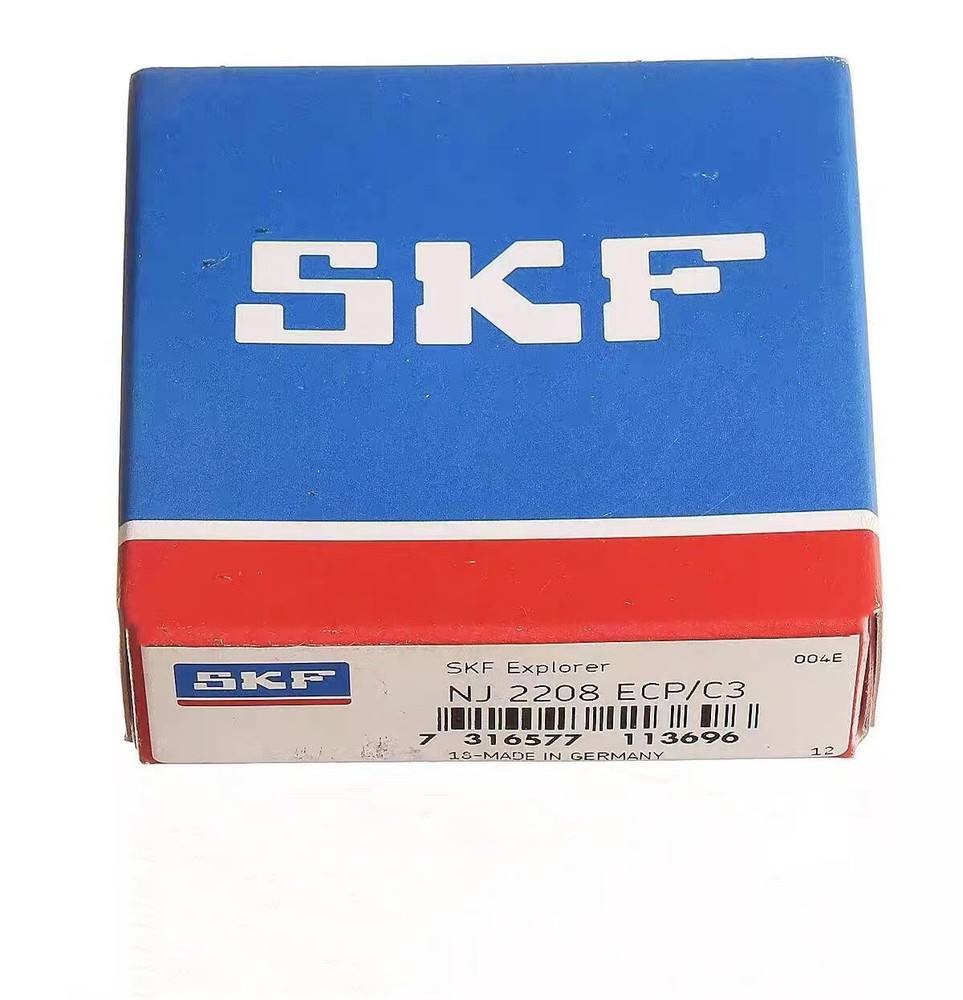 NEW SKF NJ 2208 ECP/C3 single row cylindrical roller bearing 1PCS #PA