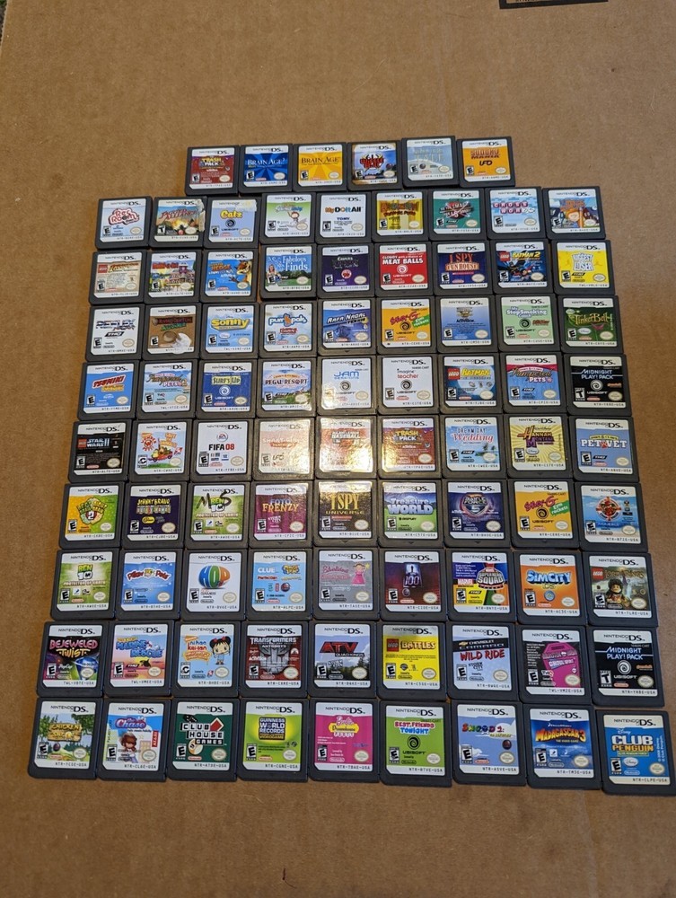 Nintendo DS Original OEM Authentic *Pick Your Game* Cart Only Tested