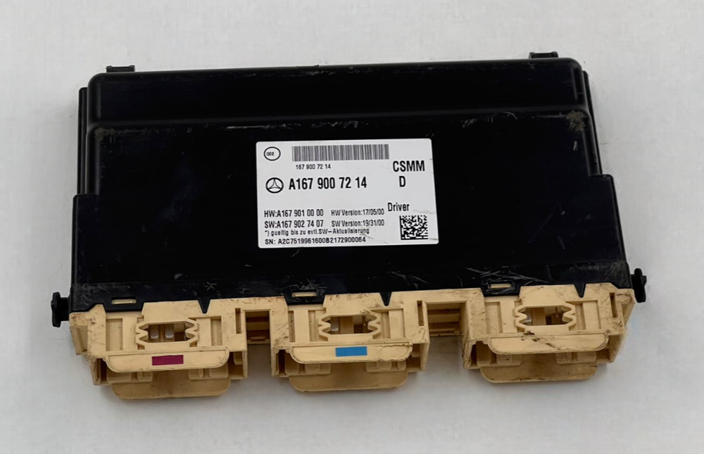 Mercedes Benz  W167 GLE Class Front Left Driver Seat Control Module A1679007214