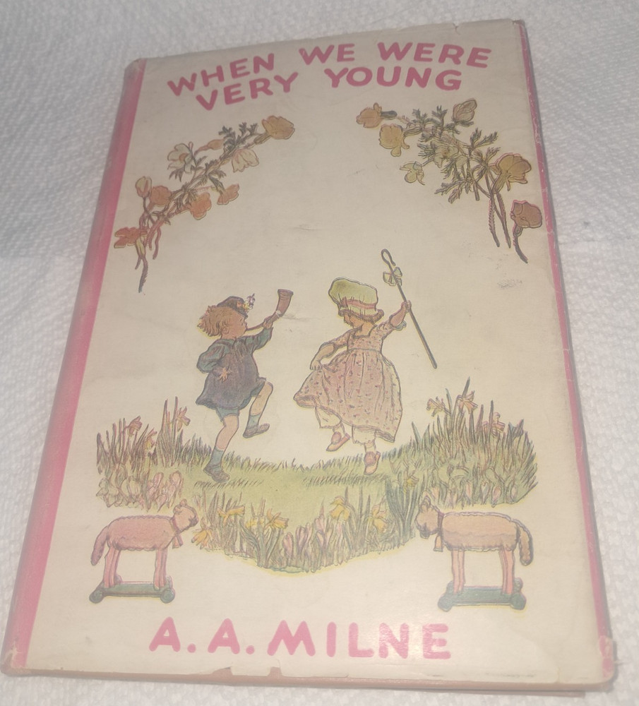A A Milne When We Were Very Young Winnie the Pooh Classic children's HC 1943