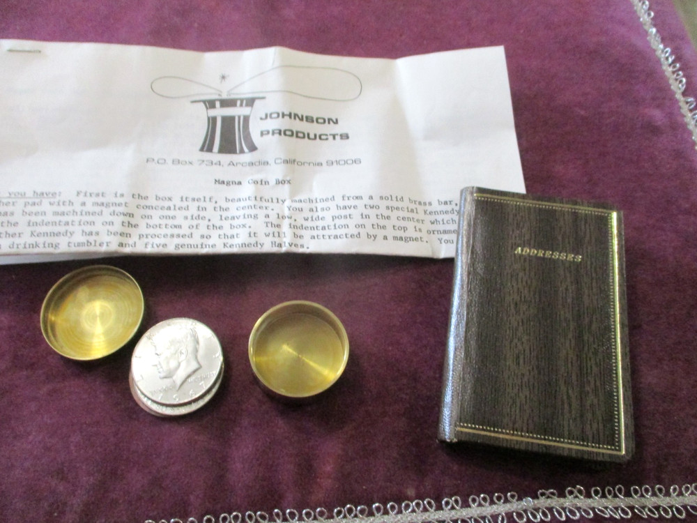 Vintage Johnson Magna Coin Box