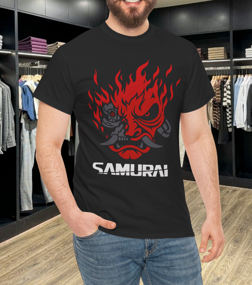 Cyberpunk 2077 Samurai Keanu Reeves T-Shirt