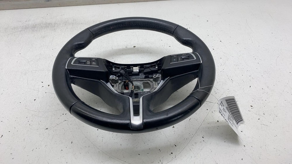 2017-2020 Maserati Levante Black Leather Steering Wheel with OEM Controls