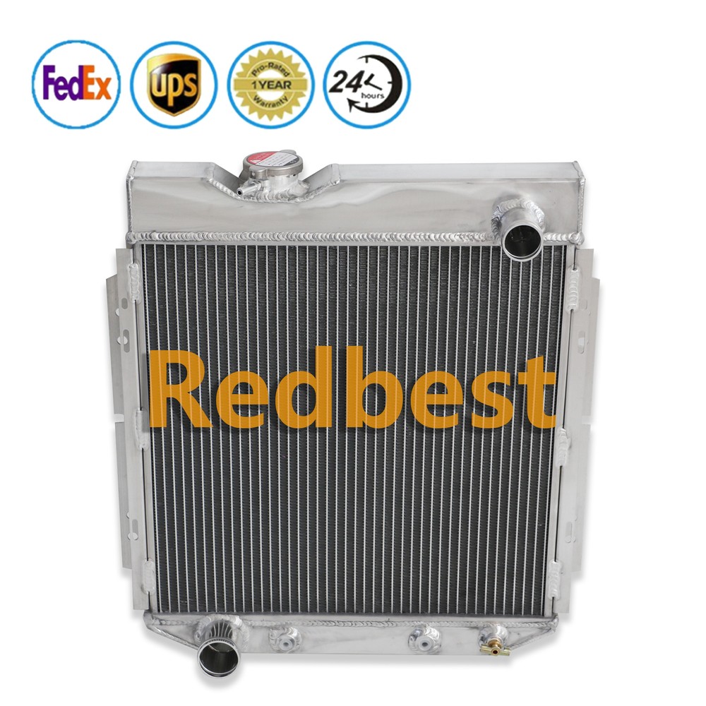 4 Row Aluminum Radiator For 1965 1966 Ford Mustang/60-65 Falcon Mercury Comet AT