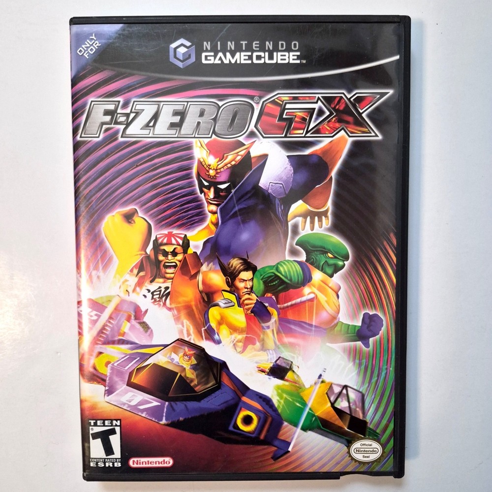 🔥 F-ZERO GX (Nintendo GameCube, 2003) 100% Complete CIB with Inserts
